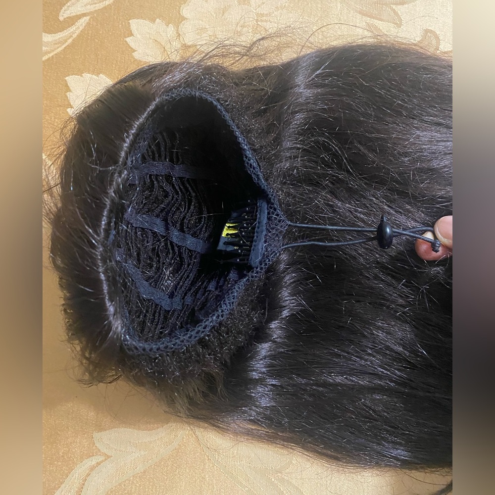 Elegant Brown/Black Women's Hair Wig - Picture 3 of 4